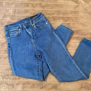 Blank NYC High Rise Skinny Blue Jeans Size 25
